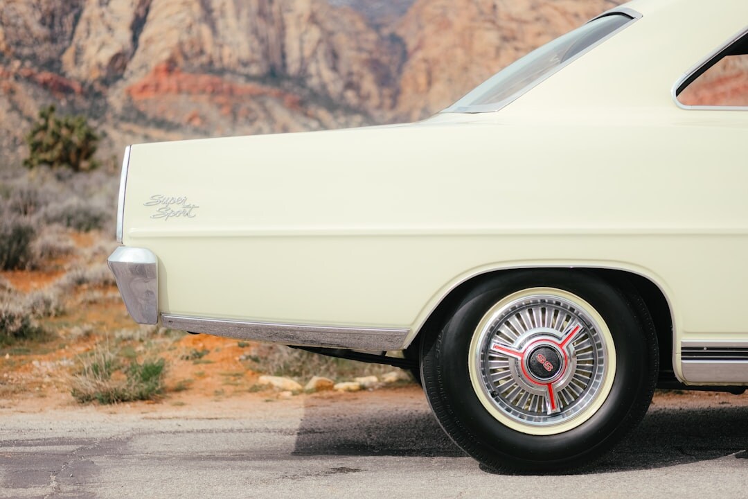classic car advertisement